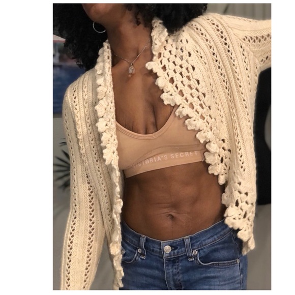 Abercrombie & Fitch Sweaters - Abercrombie Fitch Woven Sweater Medium